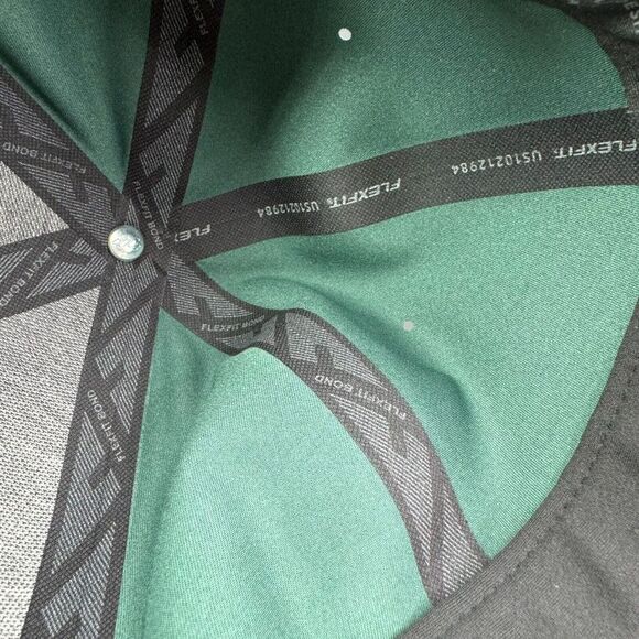 NEW Jeff Marfice Masters Charity Cap‎ Small/Medium Flexfit Delta Green Patch - Picture 12 of 12